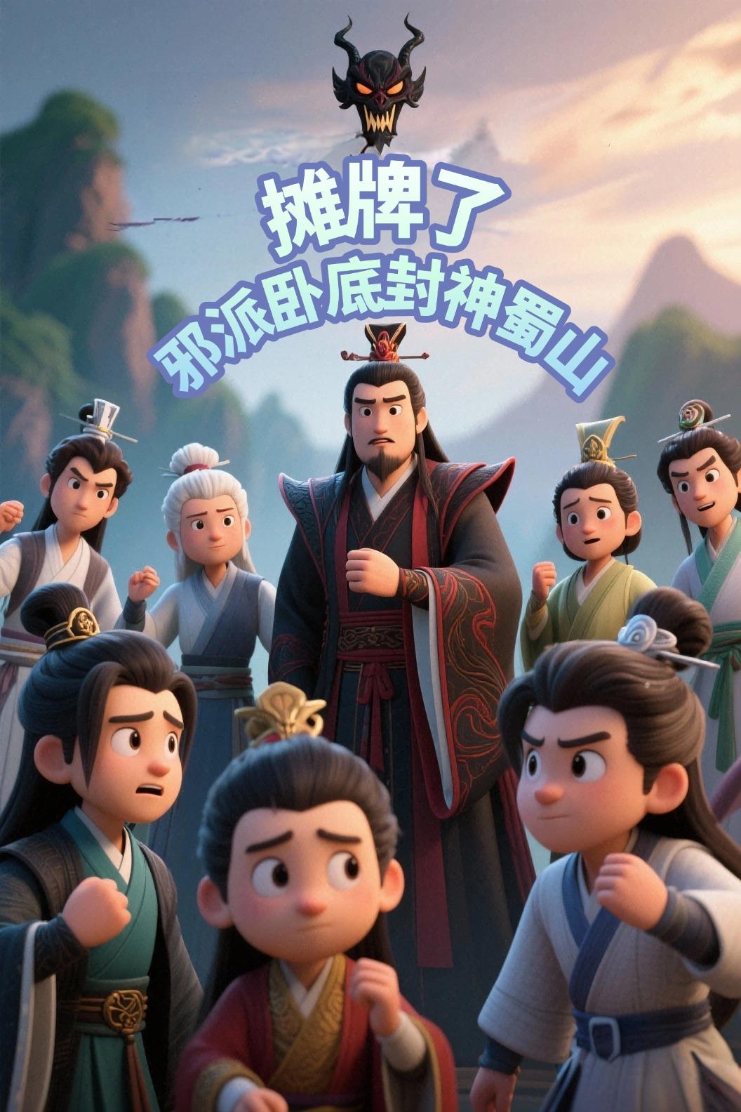 摊牌了,邪派卧底封神蜀山