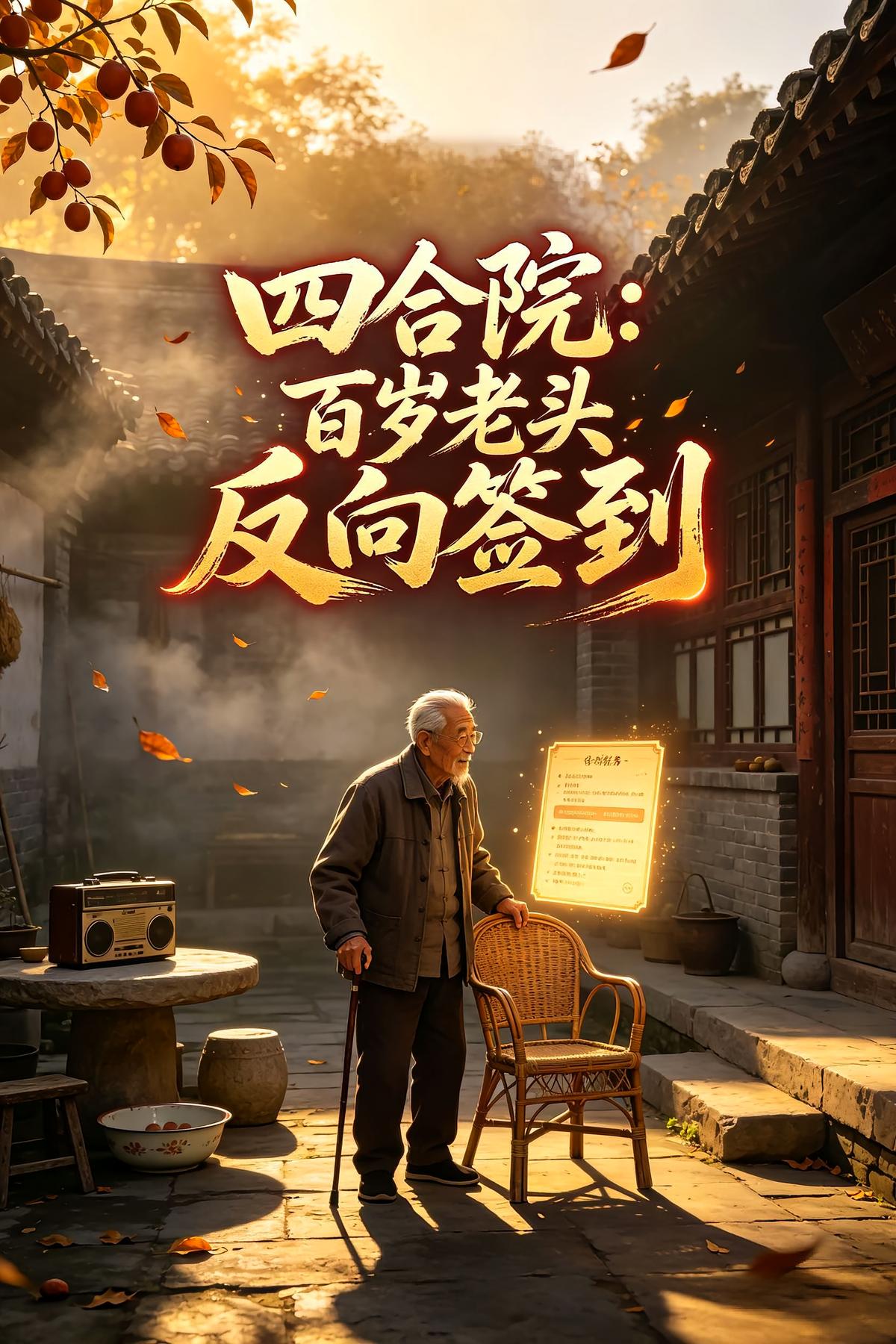 四合院:百岁老头反向签到
