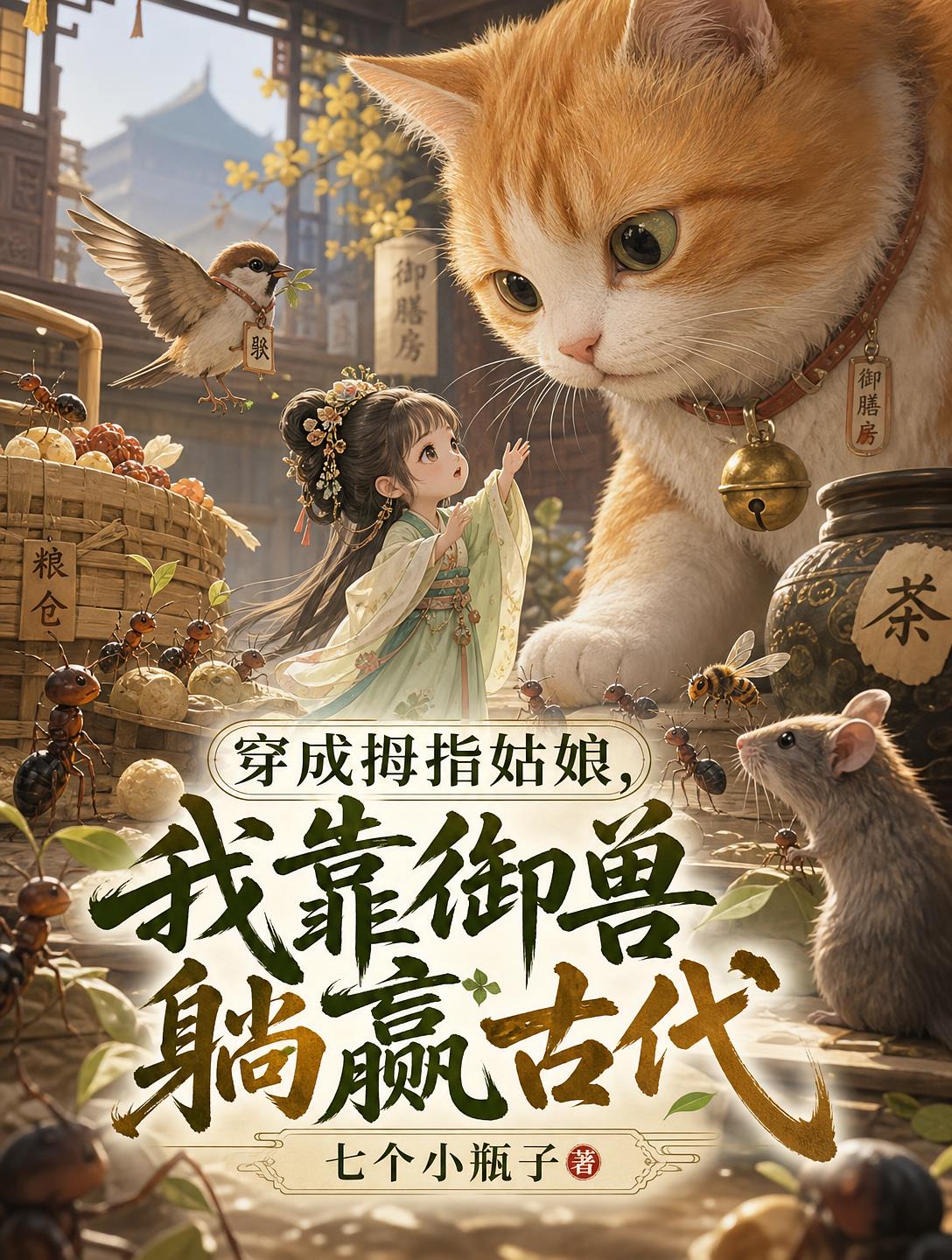 穿成拇指姑娘,我靠御兽躺赢古代
