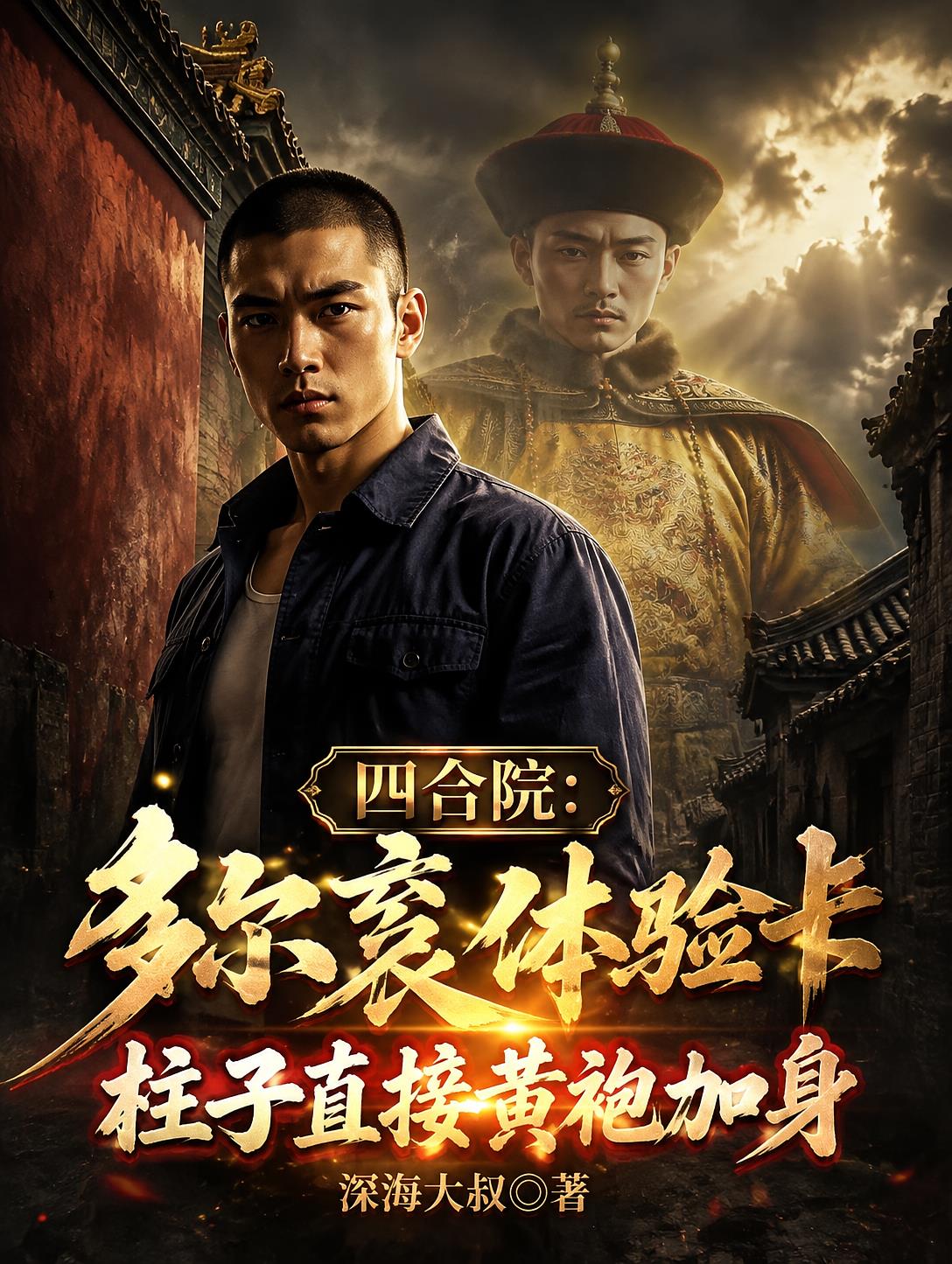 多尔衮体验卡，柱子直接黄袍加身